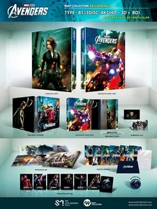 Avengers 4K+2D+3D Blu-ray Steelbook WeET Collection exklusiv #14 Linticular B1 - Bild 1 von 4