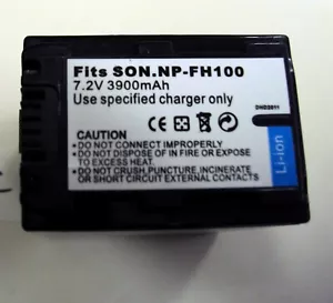 Battery For Sony DVD HandyCam DCR-DVD DCR-SR HDR-CX Series Camcorders K34b - Picture 1 of 1