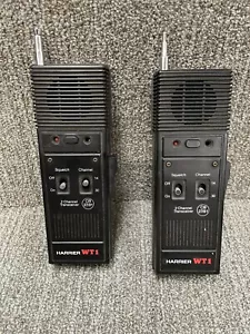 2 x Harrier WT1 2 Channel Transceiver Handheld CB Radio 27/81 - Picture 1 of 11
