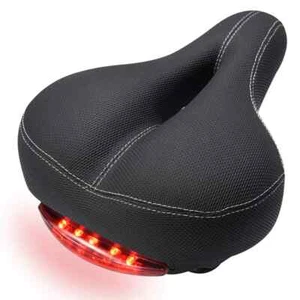Cuscino Sedile Bici Comfort Gel Morbido Extra Largo Big Bum Sella Bicicletta Sportivo - Foto 1 di 10