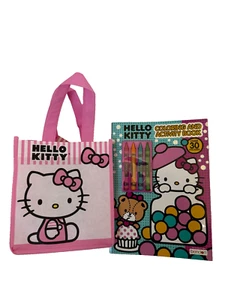 Hello Kitty Mal- & Aktivitätsbuch mit Mini Tragetasche - Bild 1 von 4
