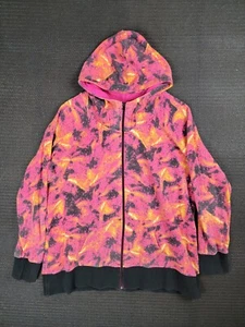 Warehouse One zip-up hoodie sweatshirt funky fire size XXL active womens - Picture 1 of 12