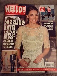 Kate Middleton in Paris Hello Canada Magazine Prince William - Bild 1 von 1