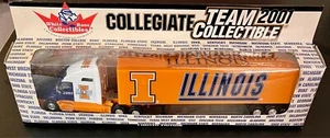White Rose Collectibles University of Illinois Tractor Trailer 1/80 - Picture 1 of 5
