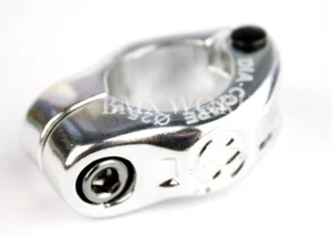 Genuine Dia-Compe MX1500N 25.4mm Seat Clamp Silver - Old School BMX Style - Picture 1 of 1