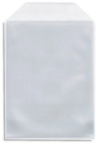 200 fundas de DVD de plástico transparente CPP con solapa para caja de DVD de 14 mm Arwork y disco Foto 1 de 1