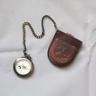 Vintage 90's Disney Time Works Mickey Mouse Pocket Watch Complete