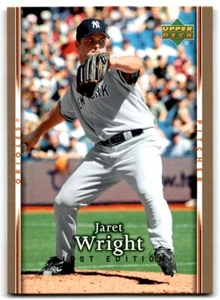 2007 Upper Deck First Edition Jaret Wright Baseball Cards #125 - Picture 1 of 2