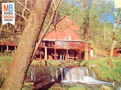 "Hodgson Mill, Missouri" MB Photo Art 1500 Piece Jigsaw Puzzle 31" x 23.5" - Image 1 of 3