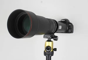 Kelda 650-1300mm Zoom Camera Lens Black+Adapter Canon Nikon etc + 2x Converter - Bild 1 von 5