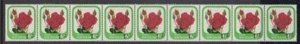 NEW ZEALAND 1979 17c on 6c ROSE OVERPRINT WEAK SURCHARGE (ID:063/D63232) - Picture 1 of 2