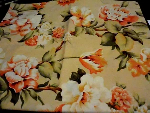 Vintage American Living Ralph Lauren Einzelkissenbezug mit Blumenmuster und Rüschen 32 x 19,50 Zoll - Bild 1 von 6