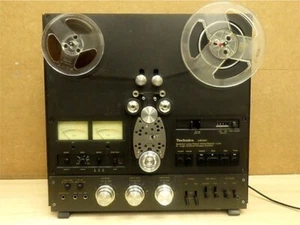 TECHNICS Otwarty kołowrotek Deck RS-1500U czarny dobry stan z Japonii - Zdjęcie 1 z 10