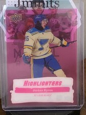 2022-23 UPPER DECK SERIES 2 HIGHLIGHTERS JORDAN KYROU PINK (1:1,536 PACKS) HL-21