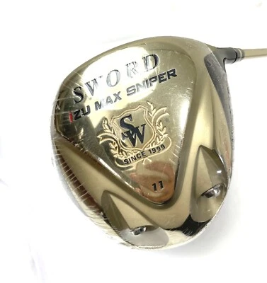KATANA SWORD IZU MAX SNIPER GOLD 11deg L-FLEX DRIVER GOLF club LADIES inv - Image 1 of 4