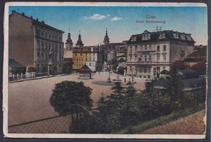 73598) AK Glatz Schlesien Hotel Stadtbahnhof - Picture 1 of 2