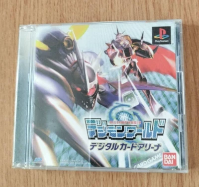 Digimon World Digital Card Arena PS1 PS Playstation 1 Japan Version Tested - Image 1 of 3