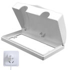 Child Safety Outlet Cover BOX Double Lock for Much Better Toddler Proofing-White