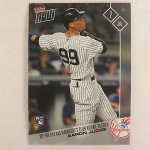 2017 Topps Now Card #336: New York Yankees Aaron Judge (RC) - Picture 1 of 1