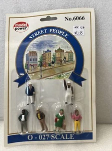 MODEL POWER O-O/27 SCALE 6 FIGURES STREET PEOPLE NOS - Picture 1 of 5