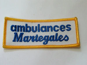 Ambulances Martegales Patch (2401) - Picture 1 of 3