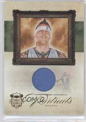 Memorabilia de retratos Panini Court Kings 2009-10 225/299 Chris Andersen #1 0b9 Foto 1 de 3