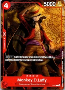 Monkey D Luffy P-007 Promo PR Tournament Pack Vol. 1 One Piece Karte Englisch - Bild 1 von 2