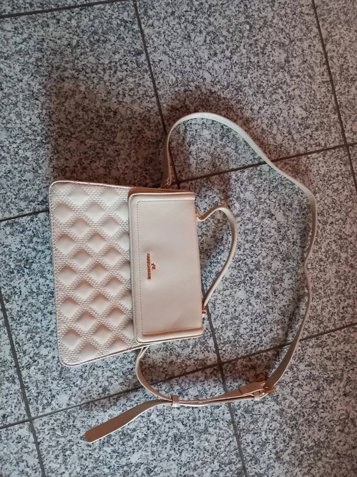 Handtasche Umhängetasche Damen Anna Field beige neu - Bild 1 von 1