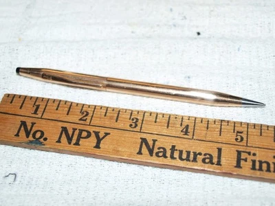 Lápis mecânico Cross 1/20 14K folheado a ouro Century (B147) - Imagem 1 de 4