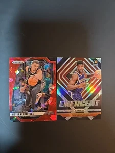 2024-25 Panini Prizm - Victor Wembanyama #172 Ruby Wave Prizm - Foto 1 di 2
