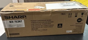 Genuine Sharp MX-753NT Black Toner Cartridge MX-M623N. MX-M623U - Picture 1 of 5