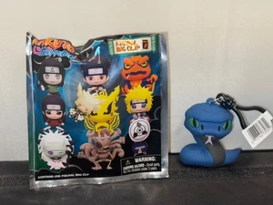 Monogram Anime Naruto Shippuden Aoda 3D Foam Bag Clip Keychain Series 8 - Picture 1 of 1