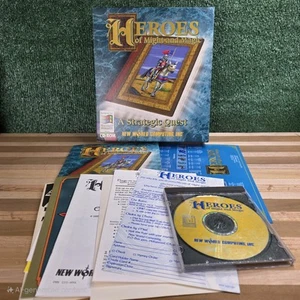 De colección Completo Heroes of Might and Magic A Strategic Quest Big Box PC CD ROM 1995 - Imagen 1 de 11