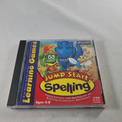 Knowledge Adventure JumpStart Spelling CD-ROM Vintage PC Game - Image 1 of 4
