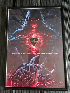 Disturbed Sickness Framed Print Collectible Poster + Guitar pick Memorabilia #2 - Bild 1 von 5