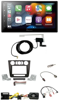 Pioneer Lenkrad USB Bluetooth DAB 2DIN Autoradio für BMW 1er man. Klima E87/E88/ - Bild 1 von 4