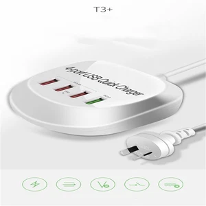 Chargeur USB 4 Ports Charge Rapide Adaptateur HUB Chargeur Téléphone Portable Neuf - Photo 1 sur 10