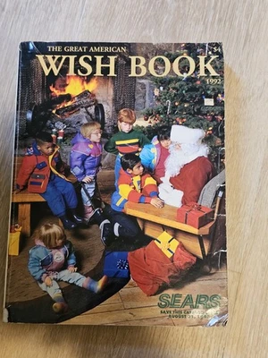 1992 Sears Wish Book Christmas Nintendo Sega Barbie Slot Car Play Mobile Catalog - Image 1 of 4