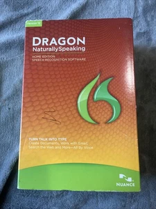 NOWOŚĆ Nuance Dragon Naturally Speaking 12 Home Edition Oprogramowanie do rozpoznawania mowy - Zdjęcie 1 z 9