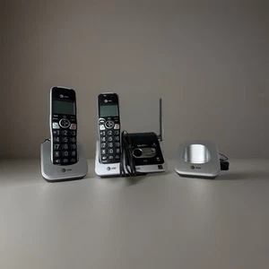 AT&T BL102 DECT 6.0 2-Handset Cordless Phone for Home With Answering Machine... - Picture 1 of 8