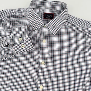 UNTUCKit Herren Gr. L Langarm Button Down Hemd Nylon Spandex Stretch kariert - Bild 1 von 6
