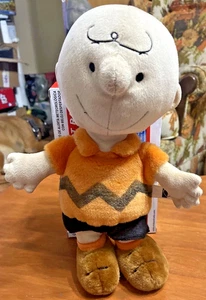 Peanuts Charlie Brown Peluche 13" Kohl's Cares Peluche Muñeca Juguete Schultz Naranja Top - Imagen 1 de 15