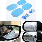 Anti Fog Anti Glare Mirror Protectors 4pcs HD PET Nano Film for Car Rear View