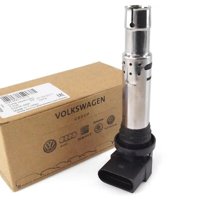 OE Volkswagen Ignition Coil for Audi Skoda VW Golf Passat Tiguan Polo 1.2 1.4 1.6 - Image 1 of 3