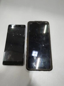 Lot of 2 Phones CAT ZL5BM1S4LE & Nokia HE336 - For Parts - Zdjęcie 1 z 15