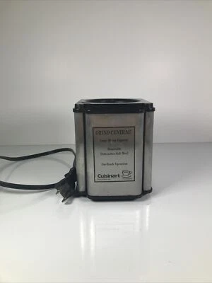 Base de molinillo de café central Cuisinart Grind solo DCG-12BC funciona probado Foto 1 de 4