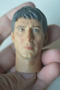 Custom 1/6 Scale Ghost Rider Johnny Blaze Nicola Head Sculpt For Hot Toys Body - Picture 1 of 10