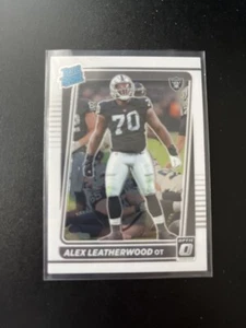 2021 Donruss Optic #266 Alex Leatherwood RR RC - Picture 1 of 2