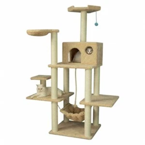 Armarkat Mult -Level Real Wood Cat Tree Hammock Bed ClimbIng Center for Cats ... - Picture 1 of 1