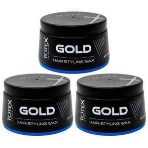 TOTEX Hair Styling Aqua Gold Wax | Strong Hold 1 Million Scent (Pack Of 3) - Picture 1 of 5